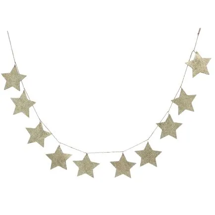 Gold Star Garland