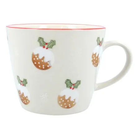 Christmas Pudding Stoneware Mug