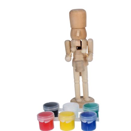 Paint Your Own Nutcracker with Drum