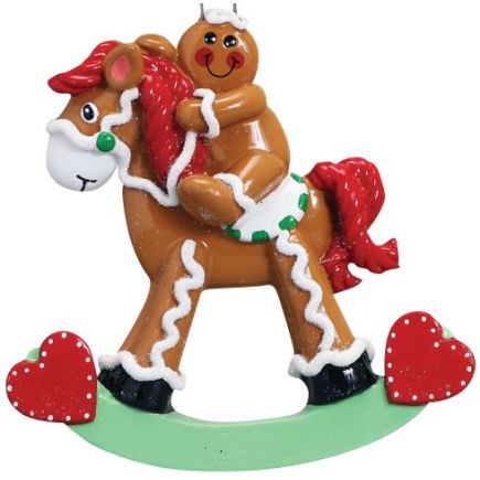 Gingerbread Rocking Horse