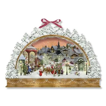 Nostalgic Christmas Arch Advent Calendar