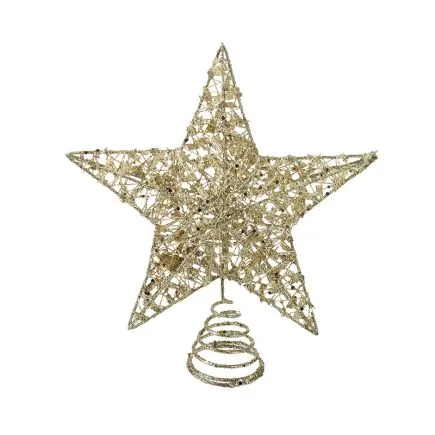 Gold Star Tree Topper