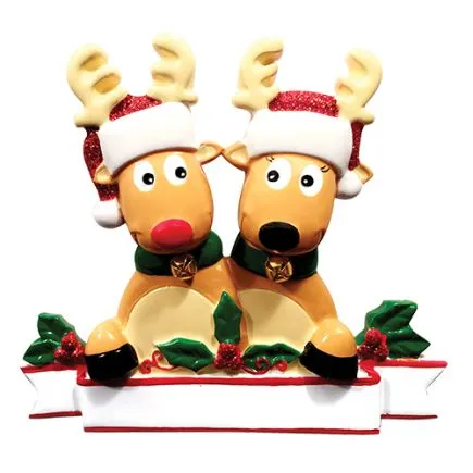 Reindeer couple