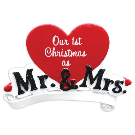 Our 1st Christmas Personalised Decoration