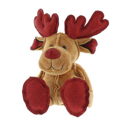 17cm plush brown reindeer