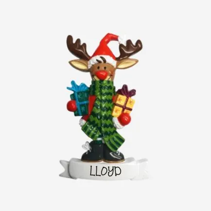 Reindeer with gifts