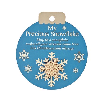 My Precious Snowflake Pin