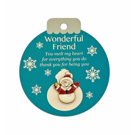 Wonderful Friend Pin