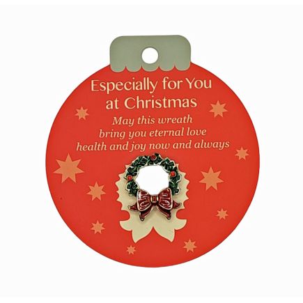 Especially For You At Christmas Pin