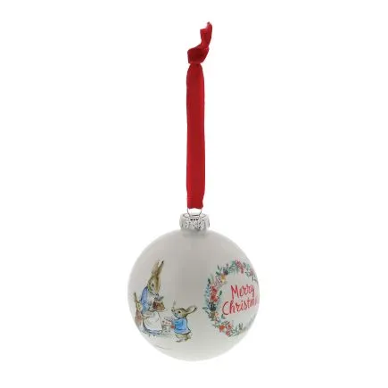 Peter Rabbit Christmas Bauble