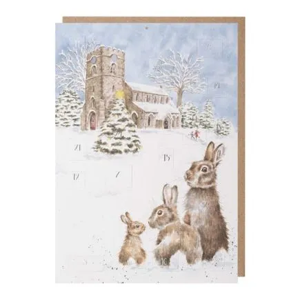 'Silent Night' Rabbit Advent Calendar