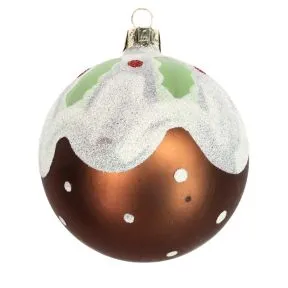 Christmas Pudding Ball - 80mm