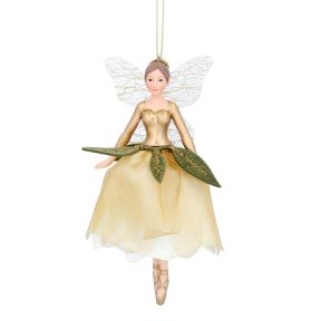 Fairy with Green Leaf Skirt