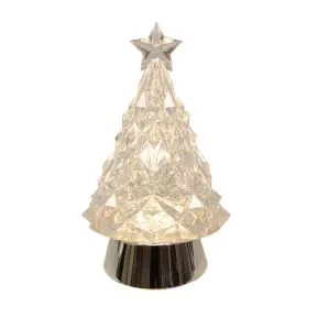 Light Up Christmas Tree Spinner Small