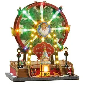 Santa and His Rotating Ferris Wheel