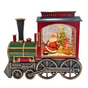 LED Santa Train Spinner