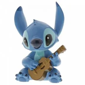 Stitch with guitar figurine