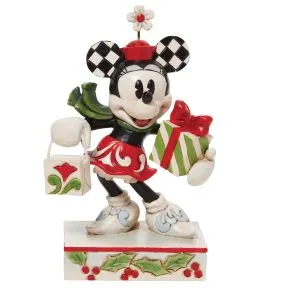 Christmas Minnie Figurine