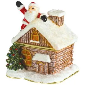 Santa on Roof