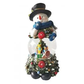 Snowman With Snowglobe