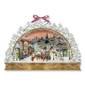 Nostalgic Christmas Arch Advent Calendar