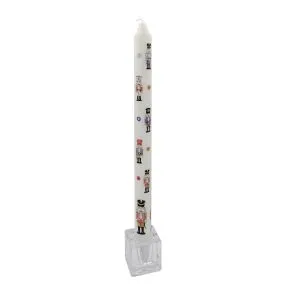 Nutcracker Advent Dinner Candle