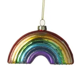 Coloured Glass Rainbow Dec