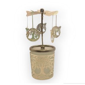 Tree Of Life Christmas Candle Carousel Spinner