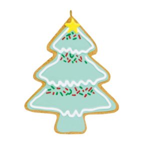 Christmas Tree Cookie