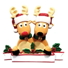 Reindeer couple