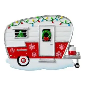 Christmas Caravan Decoration to Personalise