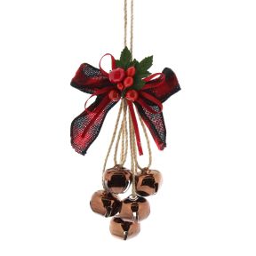 Copper Cluster of Jingle Bells Hanging Decoration