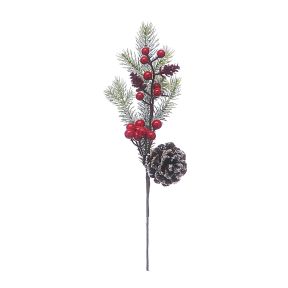32cm spruce - red berries pick