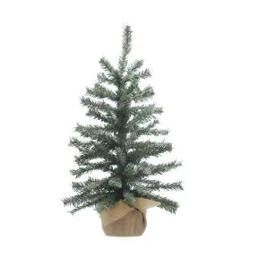 Small Flocked Tree and Hessian Base