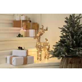 Champagne Gold Tree 60cm battery operated Light Up