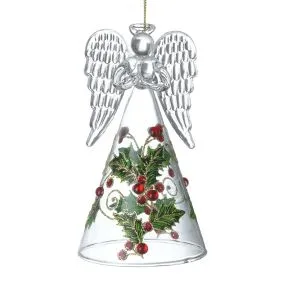 Glass Angel with Holly Dress