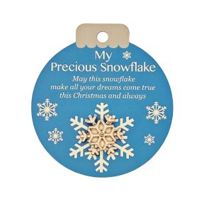 My Precious Snowflake Pin