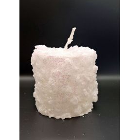 Frosted 4 x 4 inch Candle